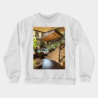 a photo of a restaurant in Nairobi , Kenya Crewneck Sweatshirt